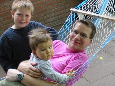 Dirk, Adrian & Soeren im Juni 2004